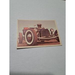 Vintage 1965 Hot Rod Magazine Card #5 Spec Sheet 1925 "T" Roadster Trading Card